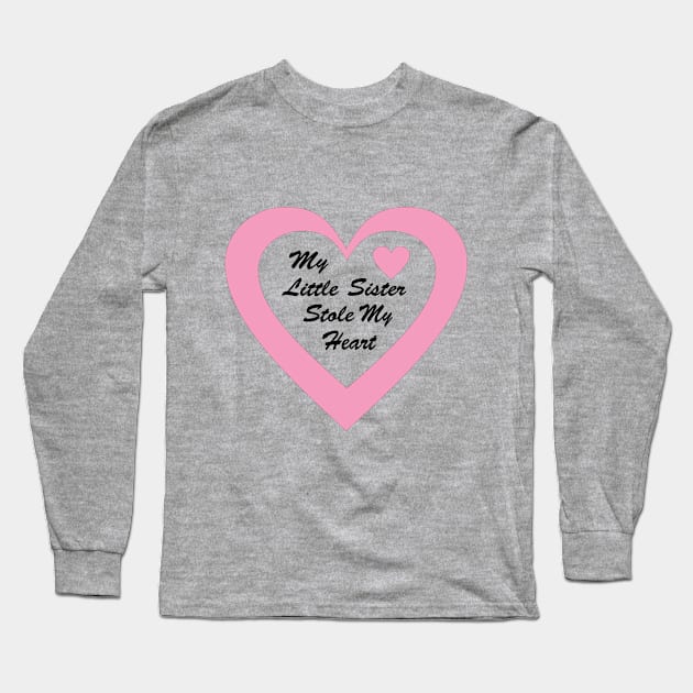 My Little Sister Stole My Heart. Long Sleeve T-Shirt by PeppermintClover